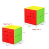Yealvin Speed Cube Set, Magic Cube Bundle of Puppet Cube
