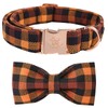 Elegant little tail Dog Collar with Bow, Bowtie Dog Collar,