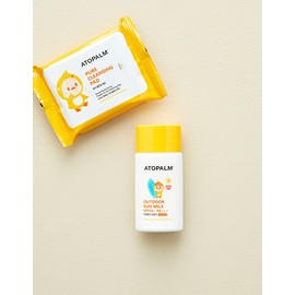 Atopalm [아토팜] 야외놀이 워터프루프 선밀크 55g+클렌징패드 기획세트 (SPF50+ PA+++) [Atopalm] Outdoor Play Waterproof Sun Milk 55g + Cleansing Pad Special Set (SPF50+ PA+++)