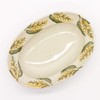 Hasami Ware 478137 Mimosa Ceramic Oval Bowl, Approx. 8.3 x
