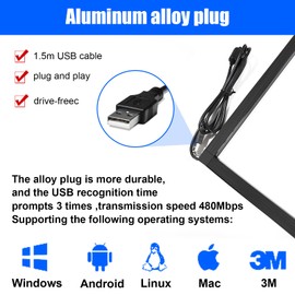 Enhance Your Interactive Experience with 50 Inch Multi-Touch Infrared Touch Overlay | USB Free Driver | HID Compatible - Ideal for IR Touch Screen Panel or Interactive Display - SpecialTouch