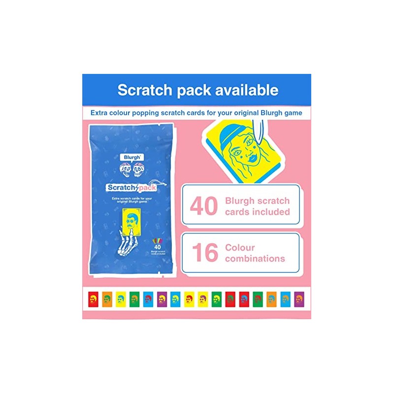 Blurgh - Scratch Pack - Extra Scratch Cards for Your