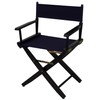 American Trails Extra-Wide Premium 18" Director's Chair Black Frame with