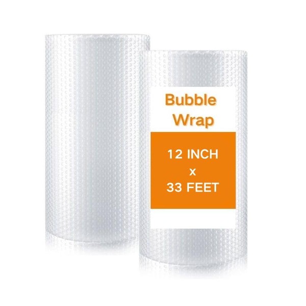 12 Inch x 66 Feet Total Bubble Packing Wrap Roll