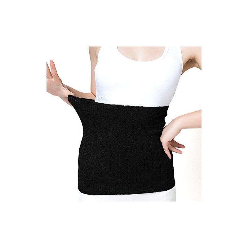 Milya Winter Cashmere Kidney Warmer Back Warmer Elastic Waist Support,