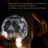 4.72inch/120mm Clear Glass Crystal Ball Prism, Sphere Faceted Gazing Ball