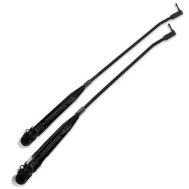 42847 1 par de kit de brazo limpiaparabrisas silencioso resistente a la oxidación Compatible con Ford 1980-1983 F100 1980-1996 F150 F-Super Duty 1980-1997 F250 F350 Reemplace OE E4TZ 17526