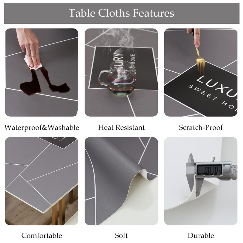 XIXI DECORE Nightstand Cover, Bedside Table Cloth, Side Table Cover