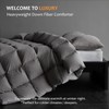 HYVIF Luxury Heavyweight Feathers Down Comforter Twin Size - 750