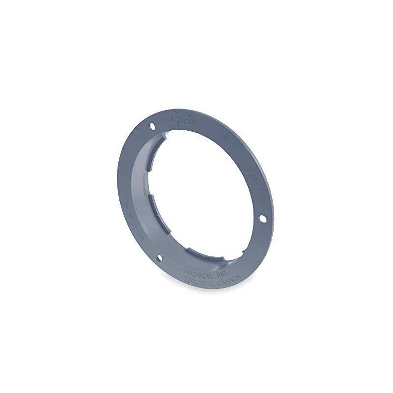 Grote Bracket, 4", Gray, Theft-Resistant Flange (92511)