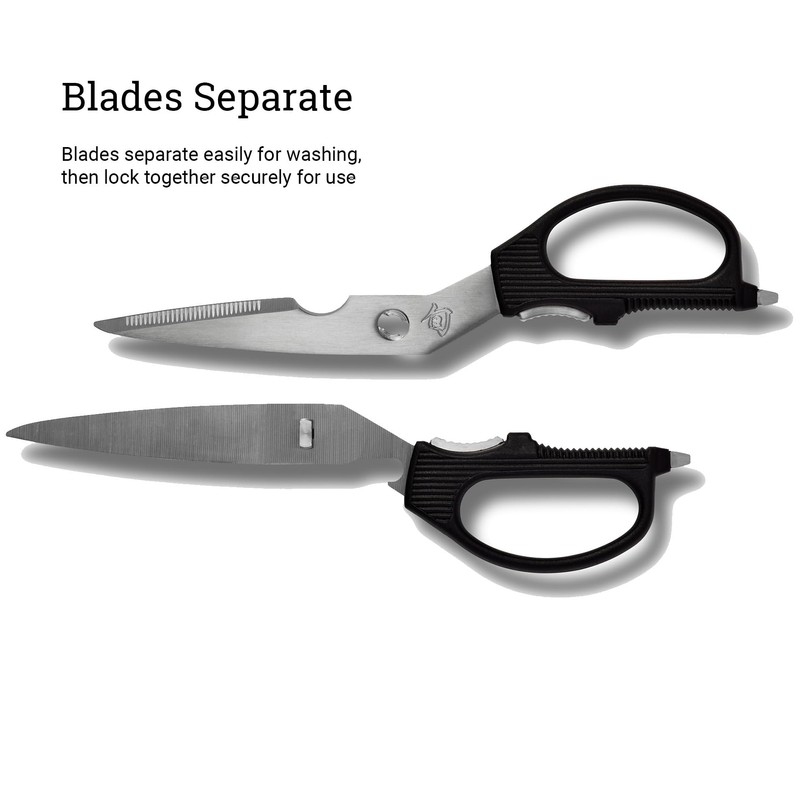 Shun Multi Purpose Kitchen Shears, Heavy Duty Cooking Scissors, Durable