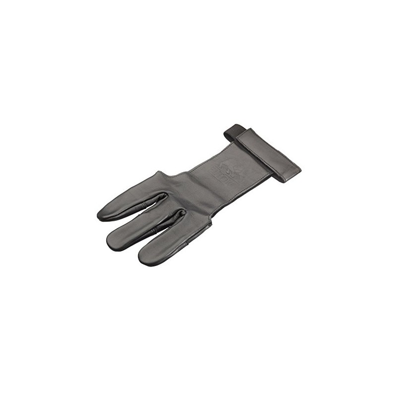 elToro Traditional Shooting Glove Black LARP Archery Leather (L)