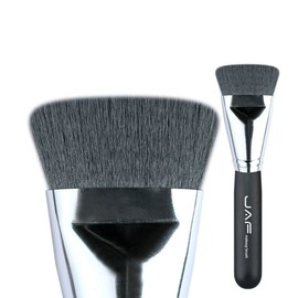Brochas de Maquillaje duraderos, Sintética Plana Cepillo De Kabuki Fundación Cepillos De Mezcla De Cara Cepillo De Contorno De Maquillaje Cepillo...  