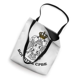 Serbian Eagle Bog Cuva Srbe Srbija Serbia Srpska Cetnik Tote Bag
