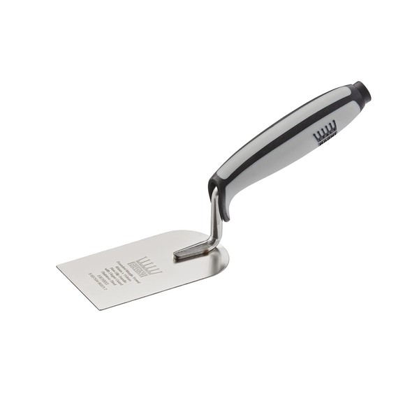 RAGNI R6160S Stainless Steel Rounded Margin Trowel 60MM X 110MM