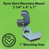 Core Logic Clevis Shackle Mount -(2) Clevis, Recovery Point, Off