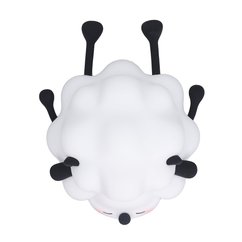Night Lamp Cute Cartoon Sheep Modeling Three Speed Lighting Eye