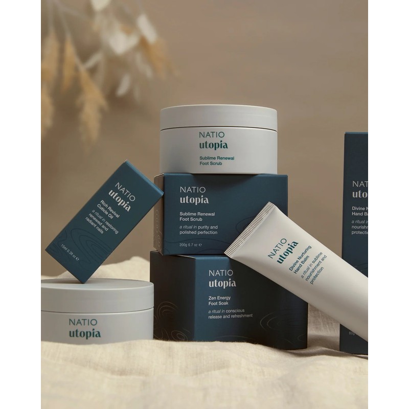 Natio Utopia Sublime Renewal Foot Scrub 200g