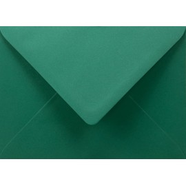Netuno 100 Envelopes Dark Green DIN B6 125 x 175 mm 90 g Burano English Green Invitation Envelopes Green for Christmas Wedding Birthday Invitation Cards Envelopes Paper Coloured Envelopes B6
