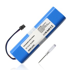 MULS Battery for Laresar L6 Pro, Ultenic T10 T10 Pro, Honiture Q6 Q6 Pro Q6 Se, T10 Elite, Airrobo T9+ T10+,L900 L900W L900X, Onson J30 Pro Robot Vacuum Cleaner 5600mAh
