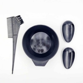 Hair Dyeing 3-Piece Tool Set with Dye Brush Home Hair Dyeing 6ea