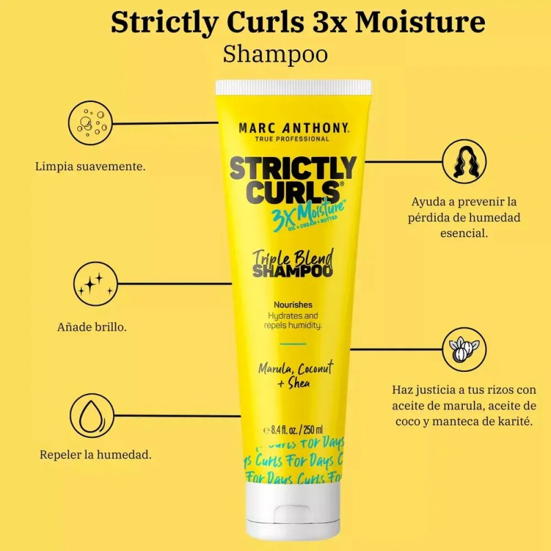 Shampoo Marc Anthony 3x Moisture 250ml