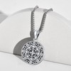 Odinstone Compass Locket Necklace Sterling Silver Locket Necklace That Holds