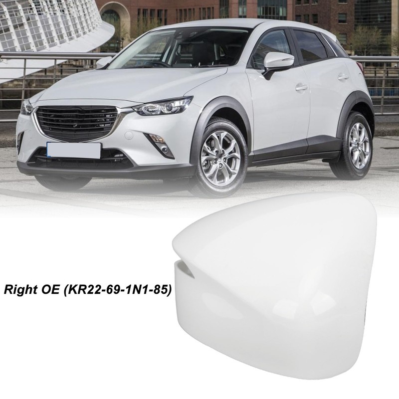 ciciglow Cubierta de Espejo Lateral para CX-3 2015-2019 CX-5 2015-2017,