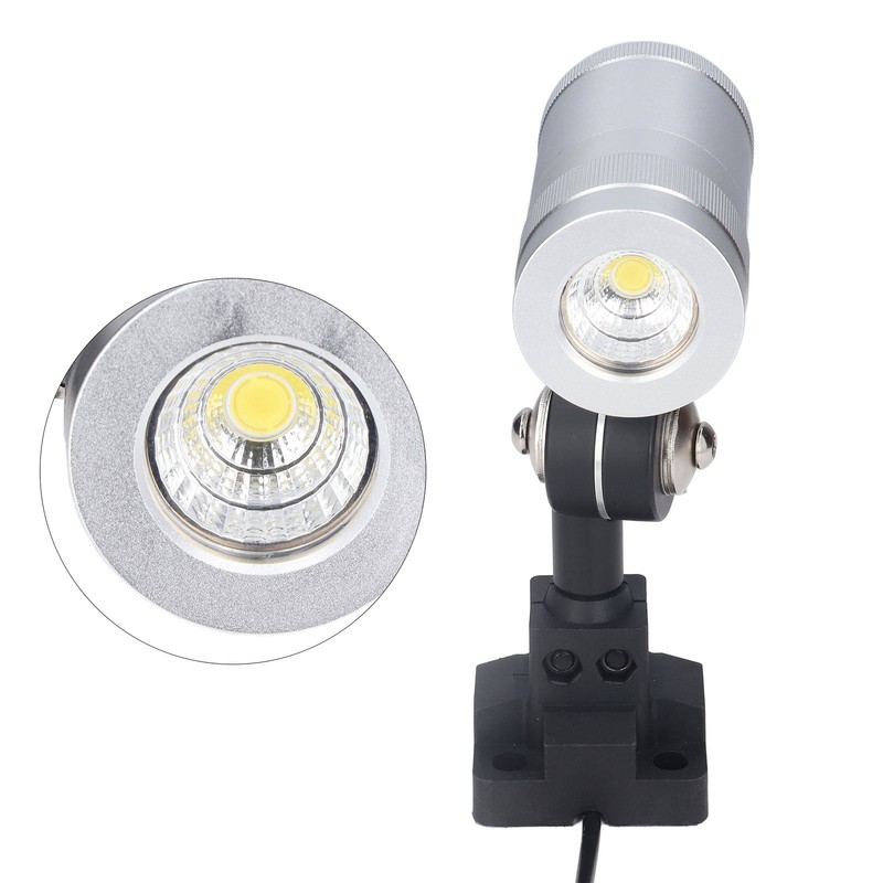 Machine Tool Work Light 7W IP67 Aluminum Alloy Shell Waterproof