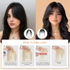 tesshair Clip In Fringe 360° 3D Cover Clip in Bangs