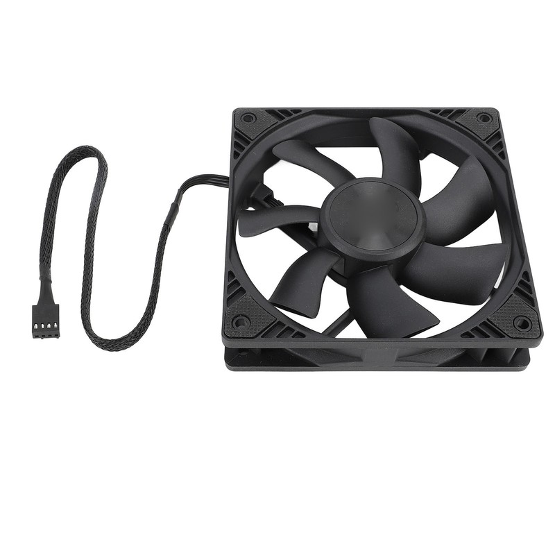 12V PWM Fan 800‑3000RPM 132CFM High Speed MFDB Bearing Silent
