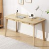 IOTXY Solid Wood Writing Desk - Home Office Workbench Desk