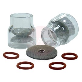 Furick Cup FUPA #12 Welding Cup Kit (2 Cups, 4 O-Rings, 1 Spare Diffuser)