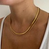 Gold Necklace Women Layered Necklace for Women Gold Plated Paperclip