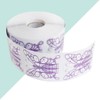 UKCOCO Purple Butterfly Nail Foam 500pcs Nail Guide Foam Roll