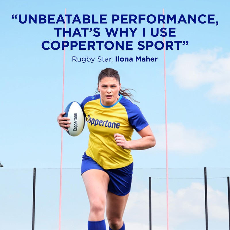 Coppertone Sport Mineral Sunscreen Lotion SPF 50, Water Resistant Sunscreen