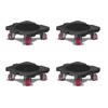 ONEON Add-on 4Pack Connectable Dolly Furniture Movers with 360° Rotating