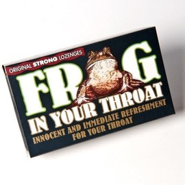 Simpkins Frog in Your Throat Original Throat Lozenges - Cough Drops for Adults for Sore Throat Relief - British Cough Drop Menthol Sore Throat Lozenges - Strong and Penetrating (1.4 oz)