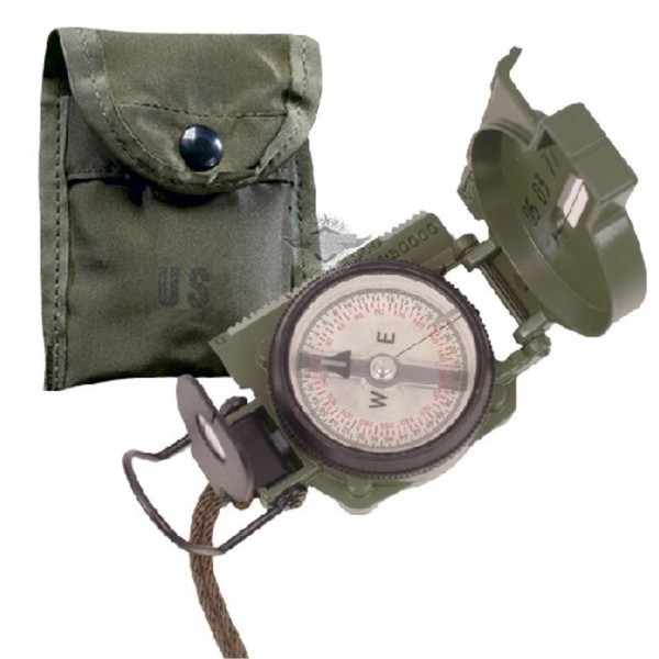 5ive Star Gear GI Lensatic Compass with Pouch