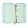 Filofax Saffiano Personal Compact 2022 Zipper Organizer, Neo Mint