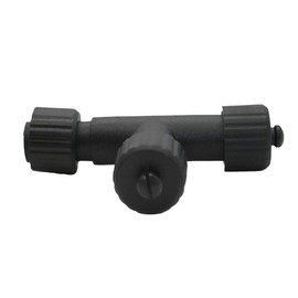 JnDee Waterproof 3 Way Cable Splitter T Connector for String Lights Two Pins Works with Most String Lights, Net and Icicle Lights