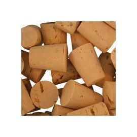 WidgetCo Size 3 Cork Stoppers, XXXX Grade, Labratory Corks, Tapered Corks (Qty 1000)