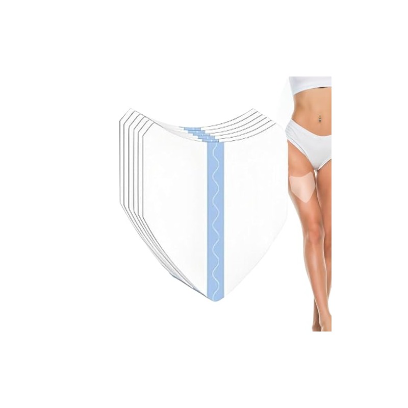 Cinta Anti Rozaduras Para Muslos Transparente Impermeable 5 Unidades Cinta