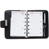 Classic A7 Personal Organiser Soft Foil Black