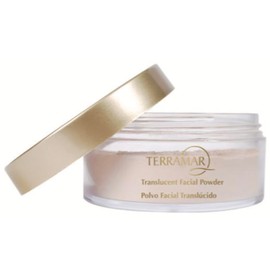 Terramar Translucent Facial Powder, 0.88 oz, Light and Medium Shades, Loose Setting Powder for Makeup, Mattifies Shine, Blurs Pores, Smooth Finish for All Skin Tones (light, 0.88 oz)