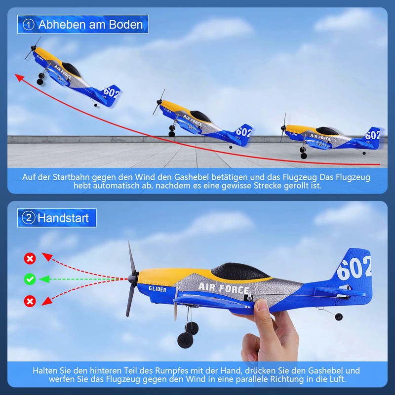 Henakmsl RC Aeroplane KF602