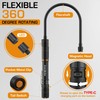 EverBrite Multi-Functional Rechargeable Work Light, Flexible LED Flashlight with 3