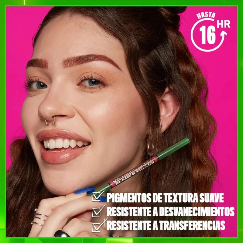 Lápiz De Cejas Blade Shade De Nyx Professional Makeup Rich