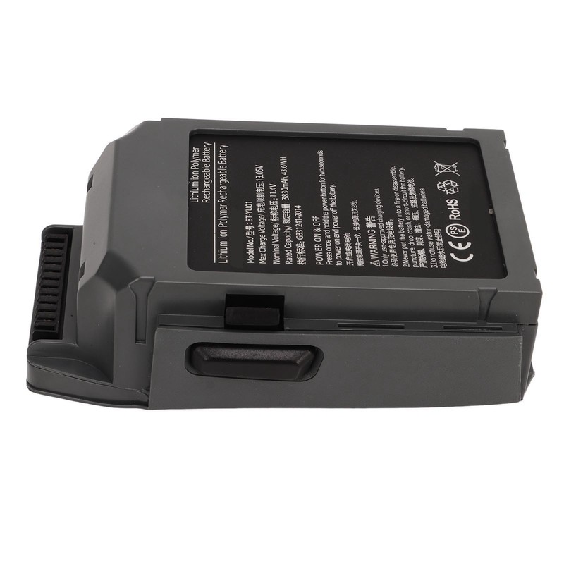 Drone Battery Dark Grey Flight Battery 11.4V 3830mAh 4 LED