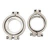 44 mm Wastegate V Band Clamp Set Stainless Steel Inlet